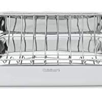 Cuisinart 7117-16UR Chef's Classic Stainless 16-Inch Rectangular Roaster with Rack
