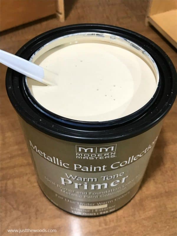 How to Paint Furniture with Modern Masters Metallic Paint