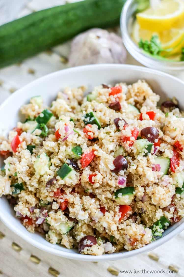 healthy quinoa salad recipe