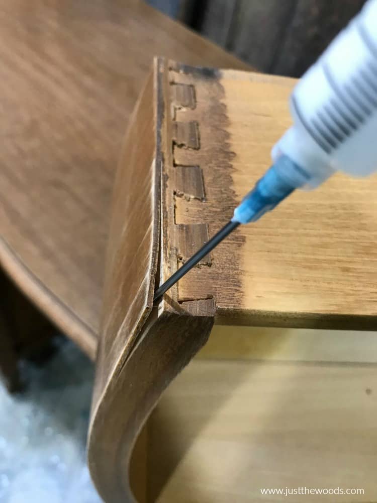 best way to glue veneer, how to glue tight spaces