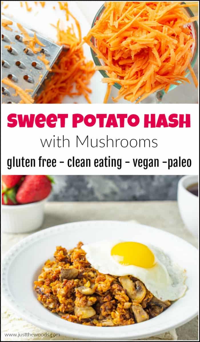 Simply Delicious Sweet Potato Hash Recipe with Mushrooms