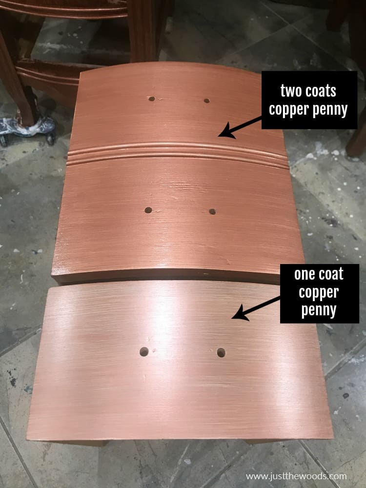 copper penny metallic paint, metallic copper paint, shiny copper paint