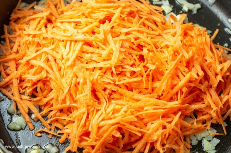 shredded sweet potato hash