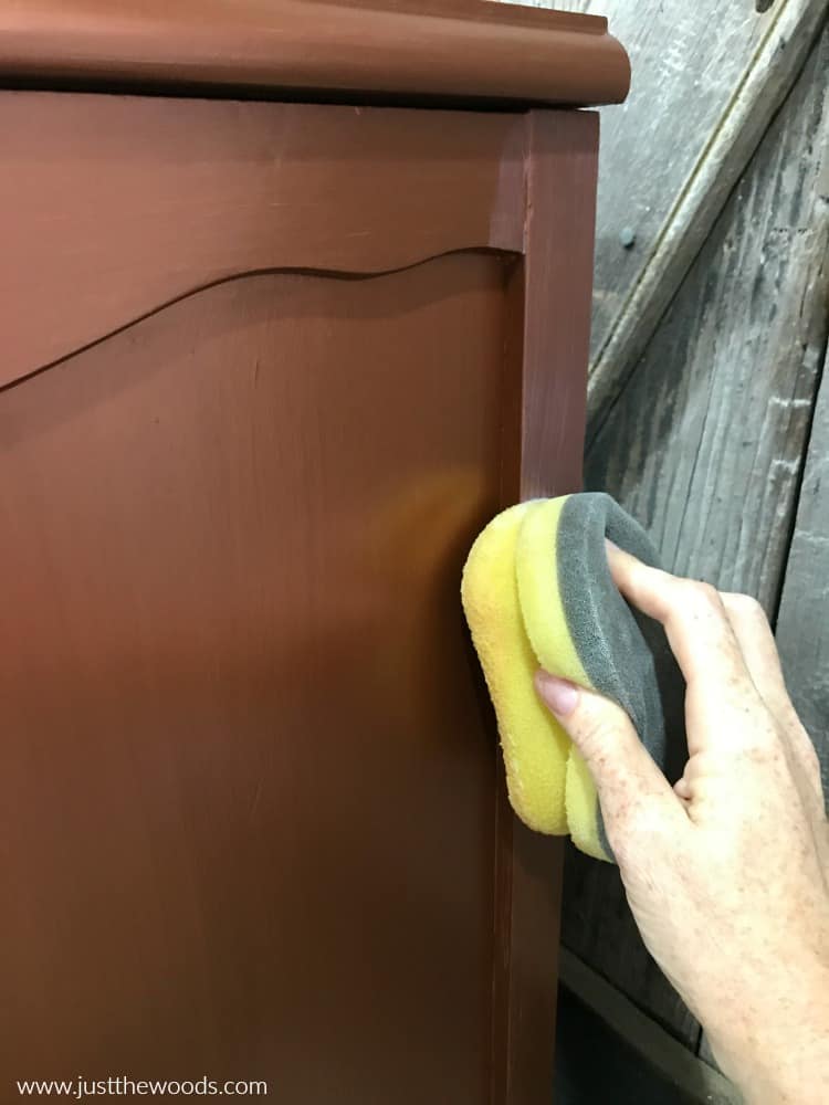 sealing painted furniture