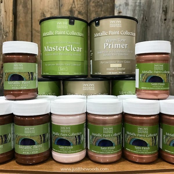 How to Paint Furniture with Modern Masters Metallic Paint