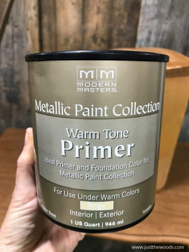 How to Paint Furniture with Modern Masters Metallic Paint