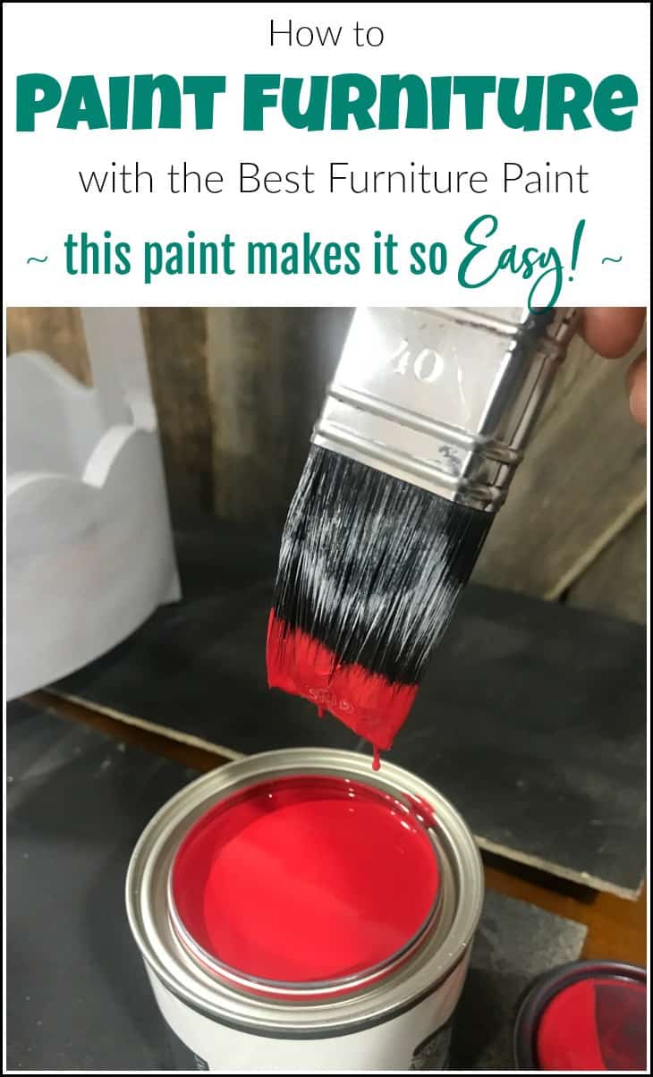 how to paint furniture