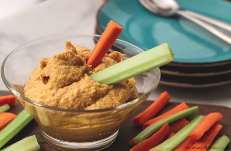 healthy sweet potato hummus