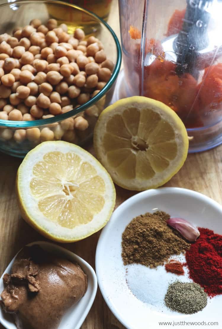 hummus recipe without tahini