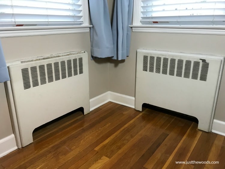 freshen up radiator covers, metal paint, paint metal