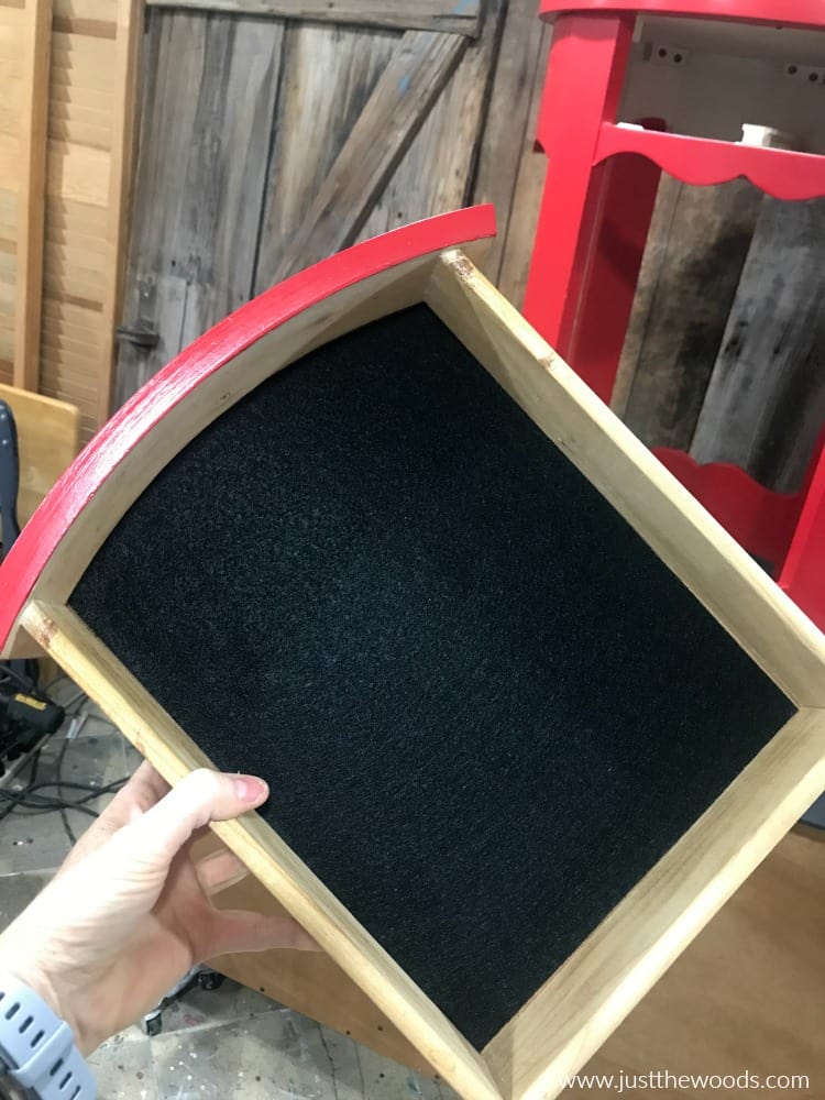 new felt drawer liner