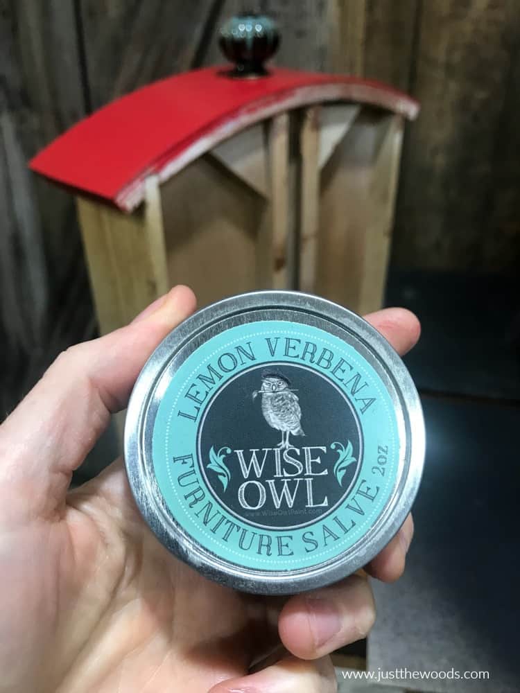 Salve Everything!  Using Wise Owl Paint's Furniture Salve On Old Barn Wood  