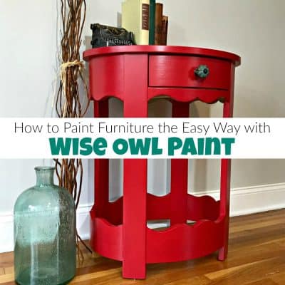 The Best Self-Leveling Paint for Furniture (Wise Owl Paint)