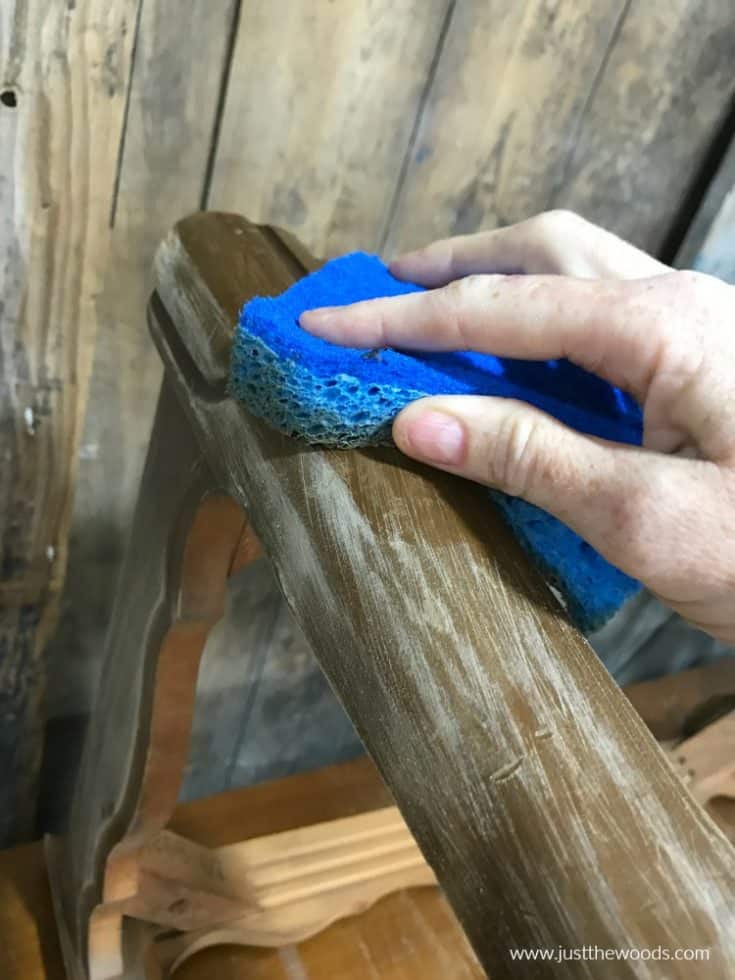 The Most Basic Tutorial for How to Reupholster a Vanity Bench Makeover