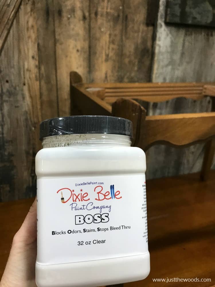 dixie belle primer, BOSS primer, block stains, bleed thru