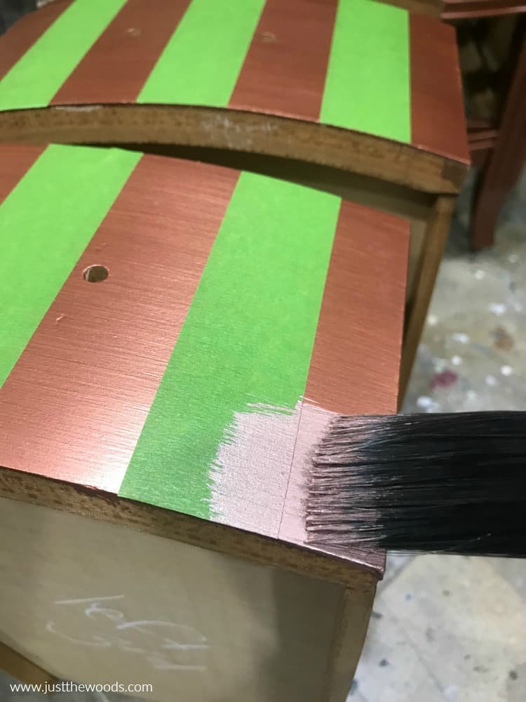 diy paint stripes