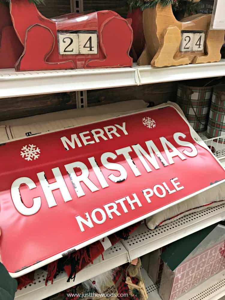 merry christmas decorative sign