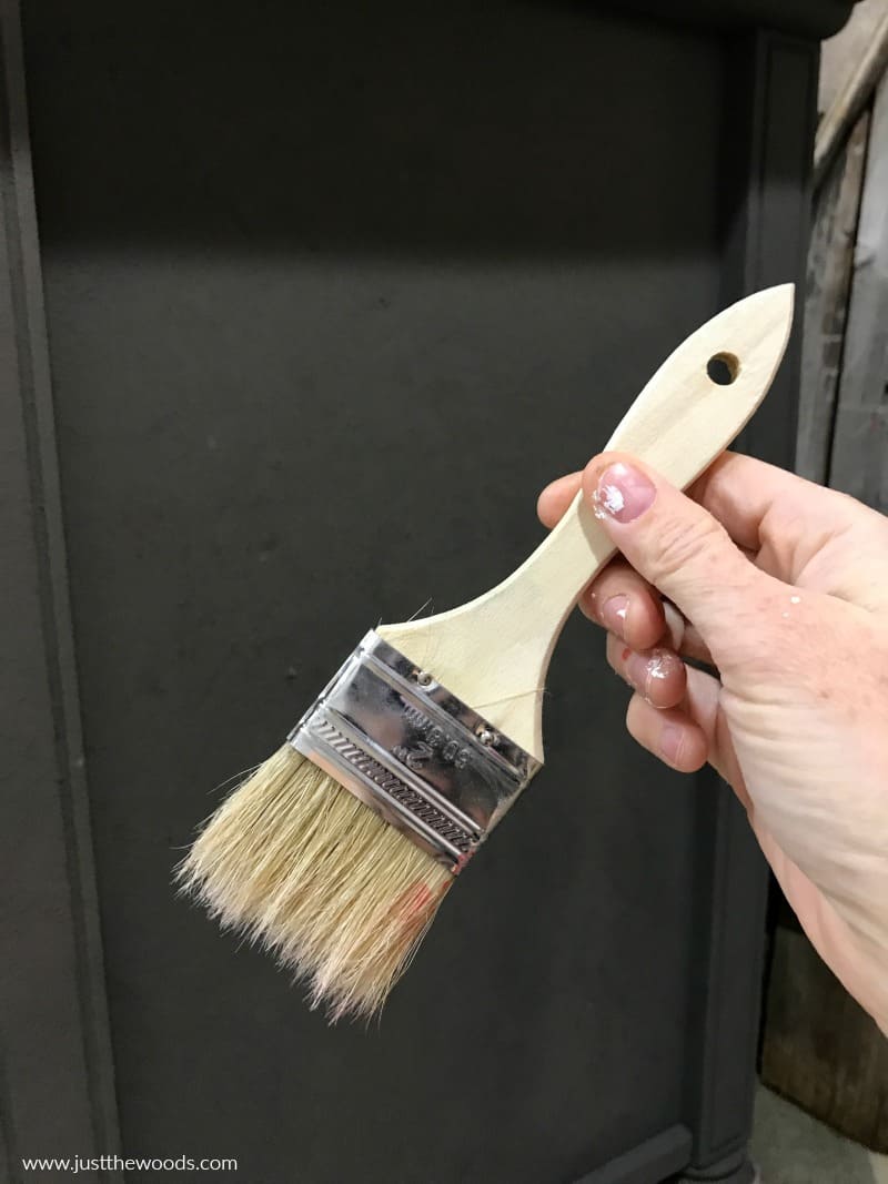 chip brush, chalk paint brush, 