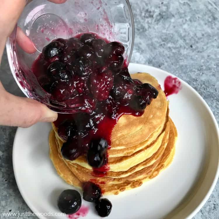 blueberry protein pancake recipe