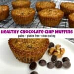 How to Make Healthy Chocolate Chip Muffins with Walnuts