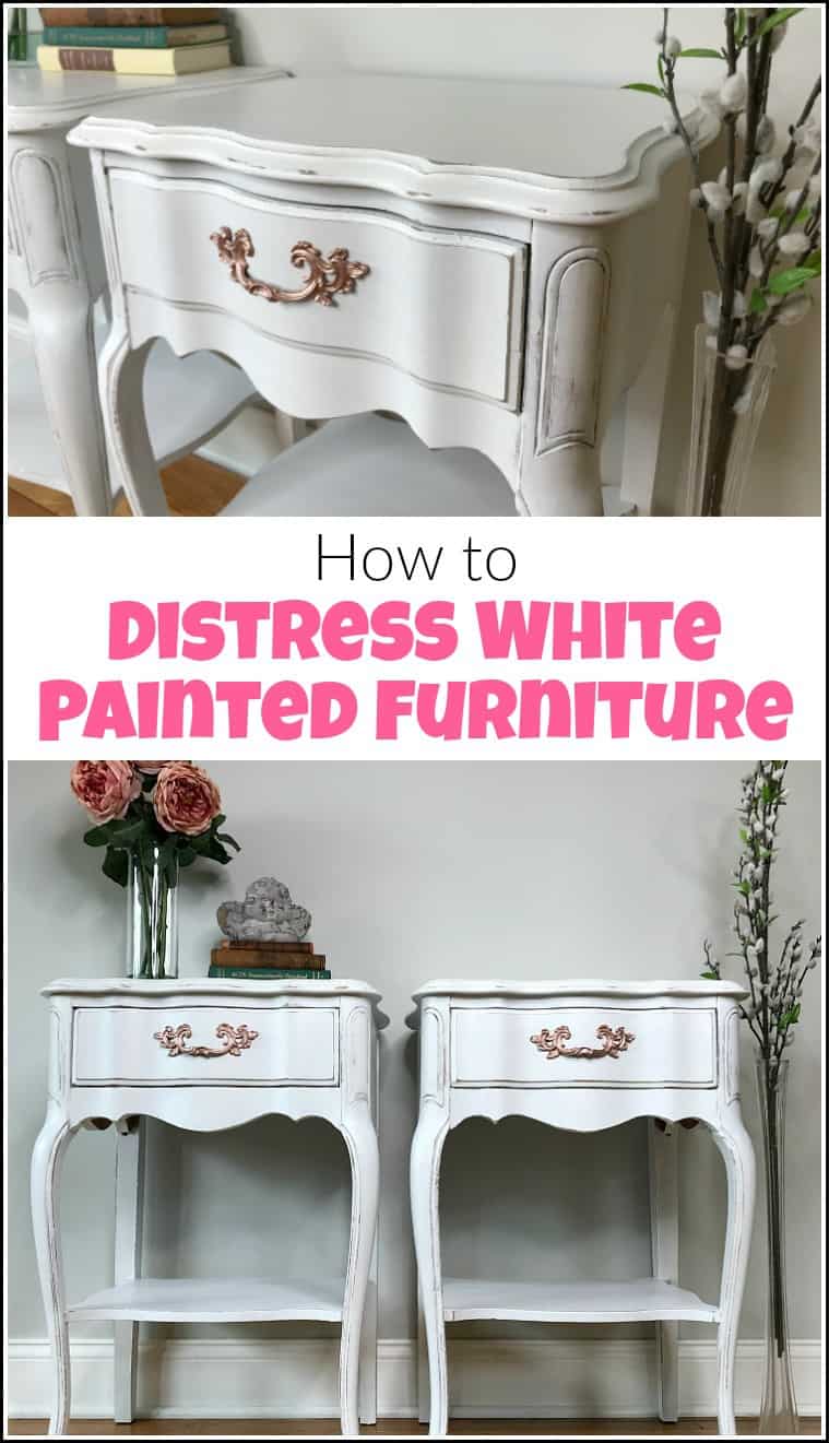 How To Paint White Furniture 