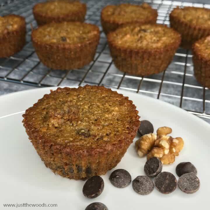 How to Make Healthy Chocolate Chip Muffins with Walnuts