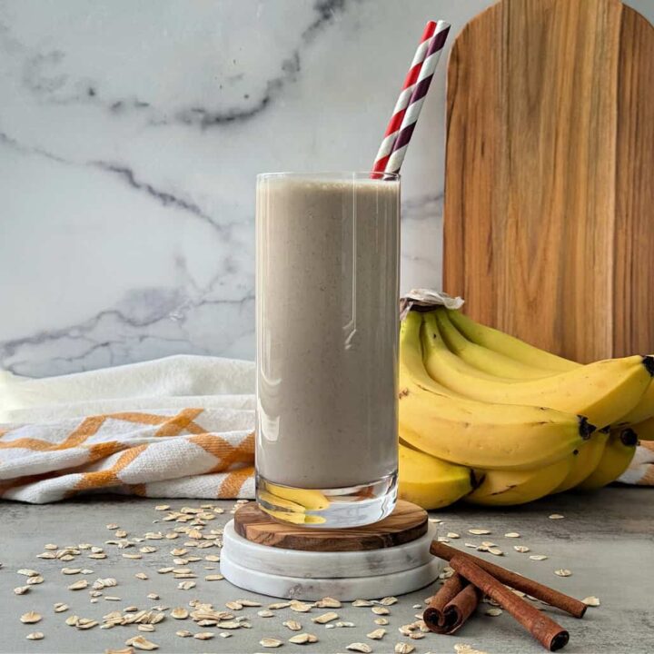 Easy Banana Almond Milk Smoothie Recipe