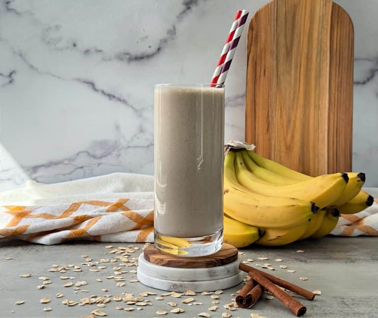 Easy Banana Almond Milk Smoothie Recipe