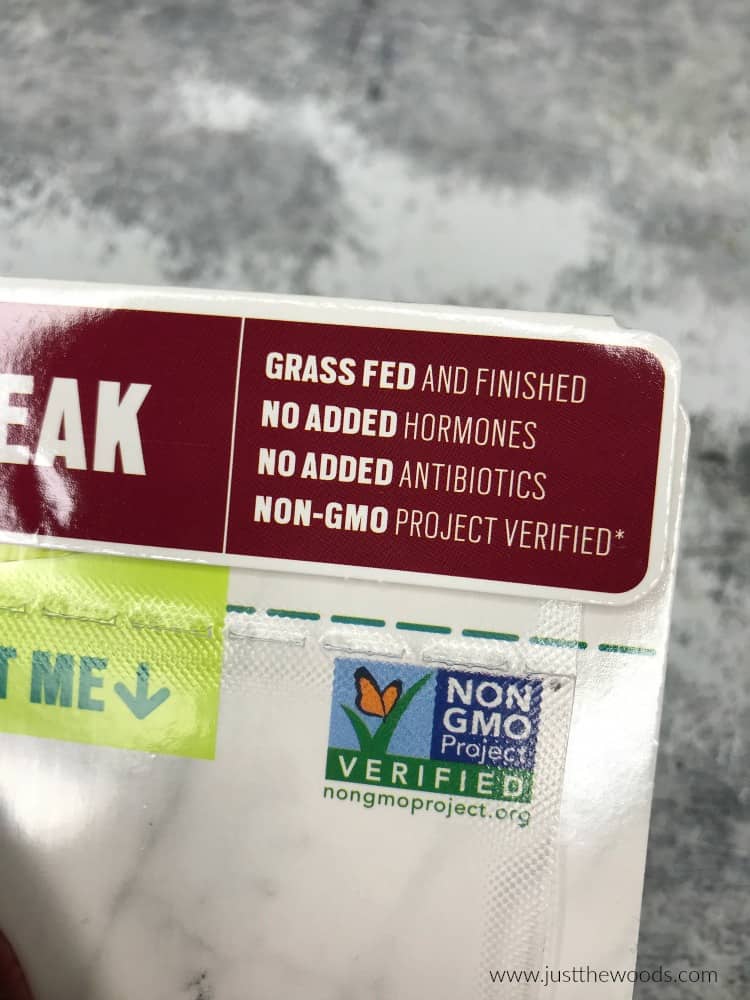 grass-fed, finished beef