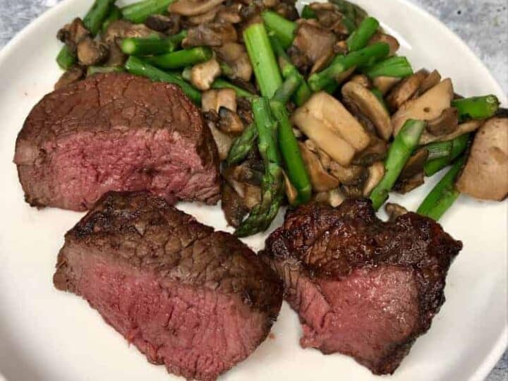 Air Fryer Ninja Foodi Steak. ninja foodi ribeye steak. 