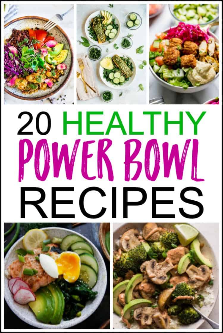 healthy power bowl recipes, easy power bowl recipes
