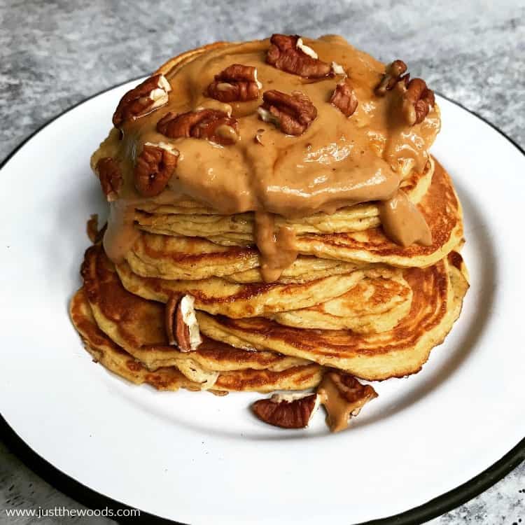 protein pancakes with nuts