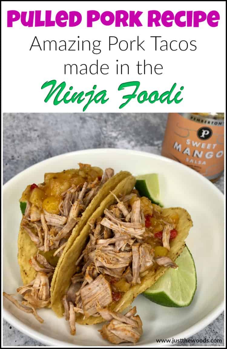 pulled pork recipe for tacos, Ninja Foodi pulled pork recipes