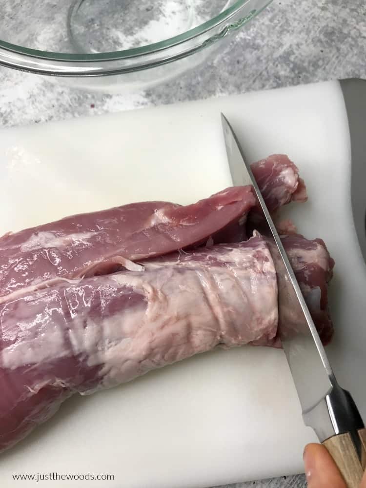 cut pork tenderloin