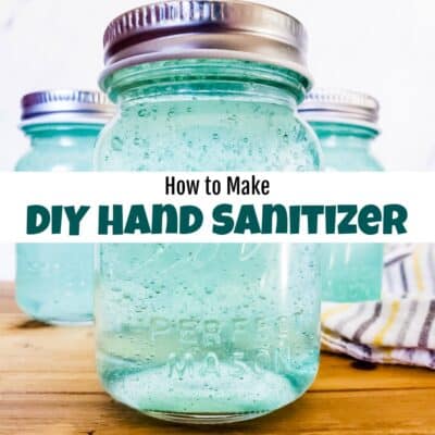 How to Make DIY Hand Sanitizer