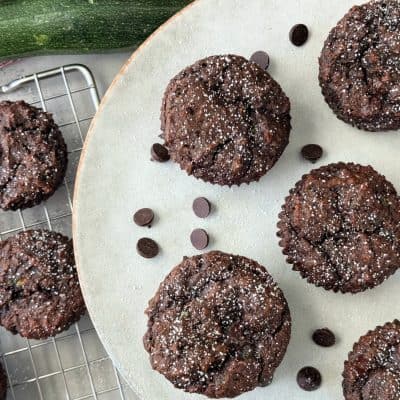 How to Make Healthy Chocolate Zucchini Muffins