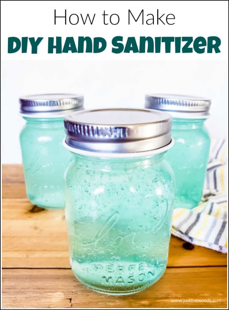 See how to make DIY hand sanitizer with 3 simple hand sanitizer ingredients. Fight germs with essential oil homemade hand sanitizer. 