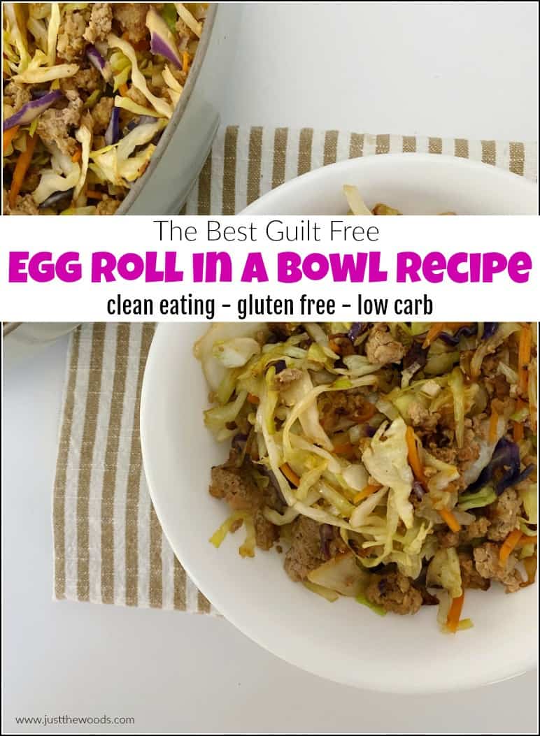 easy egg roll in a bowl recipe