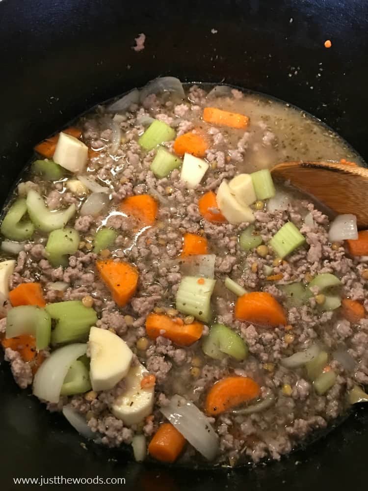 paleo lentil soup, gluten free lentil soup