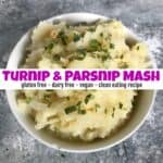 How to Make Super Healthy Turnip and Parsnip Mash