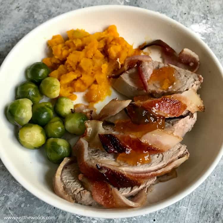 apricot glaze bacon wrapped pork tenderloin 