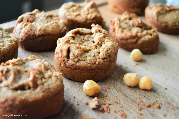 homemade chickpea muffins, gluten free muffins