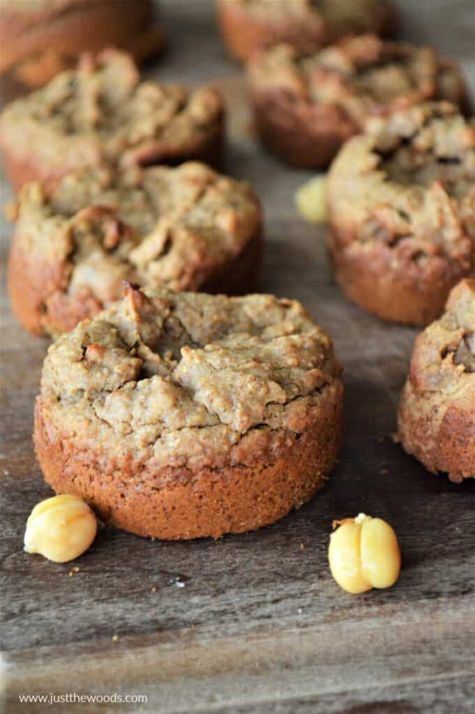 recipe for gluten free chickpea muffins