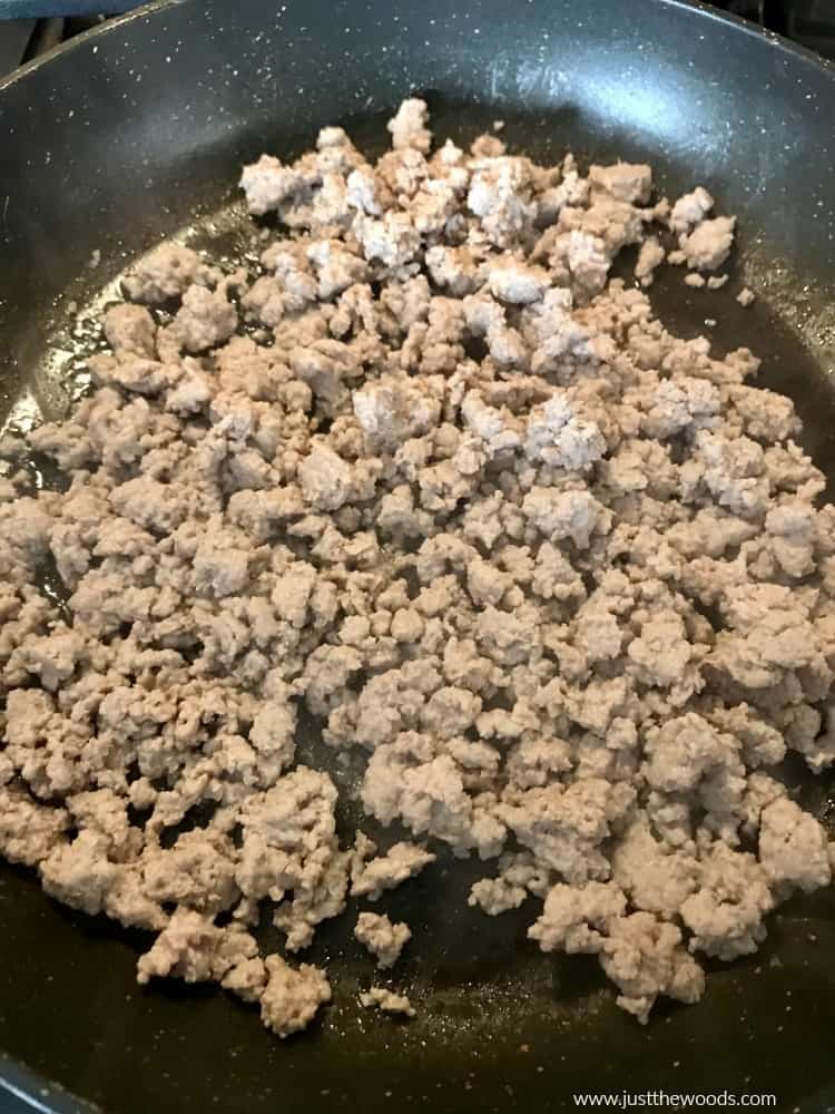 cooked ground turkey