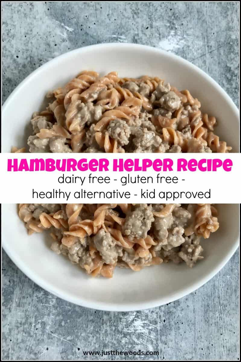 hamburger helper alternative recipe, kid approved meal