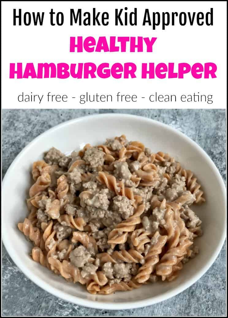 healthy hamburger helper recipe