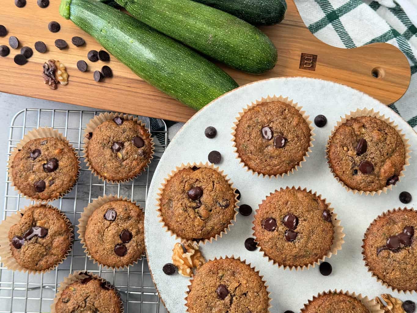 Delicious Gluten Free Zucchini Bread Muffins