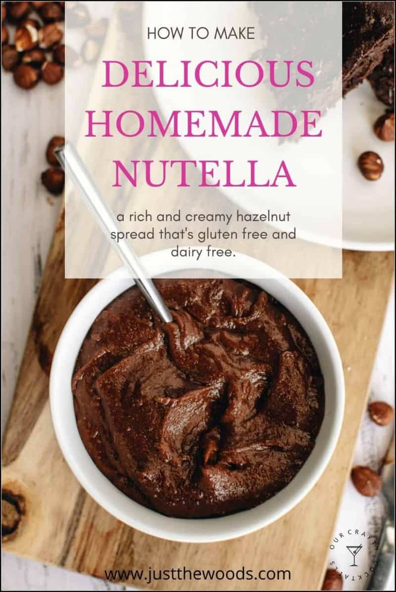 how to make homemade Nutella 
