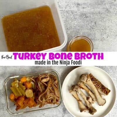 How to Make the Best Turkey Bone Broth in the Ninja Foodi