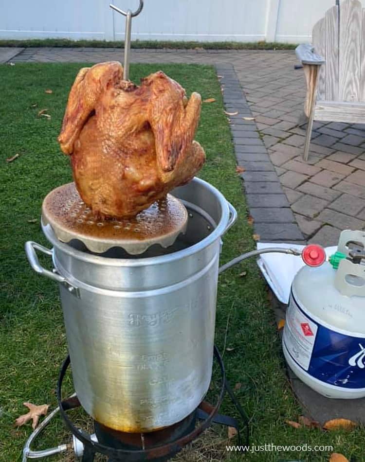 can I make bone broth with deep fried turkey